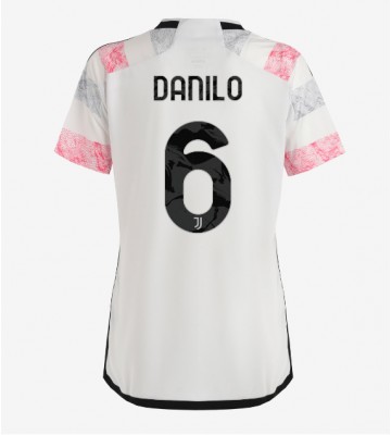 Juventus Danilo Luiz #6 Bortatröja Dam 2023-24 Kortärmad